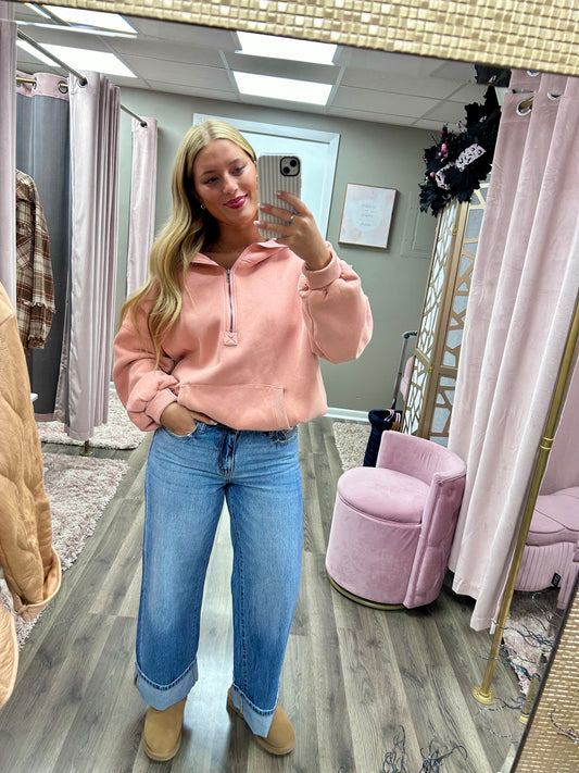 Cello Low Rise Wide Leg W/ Cuff