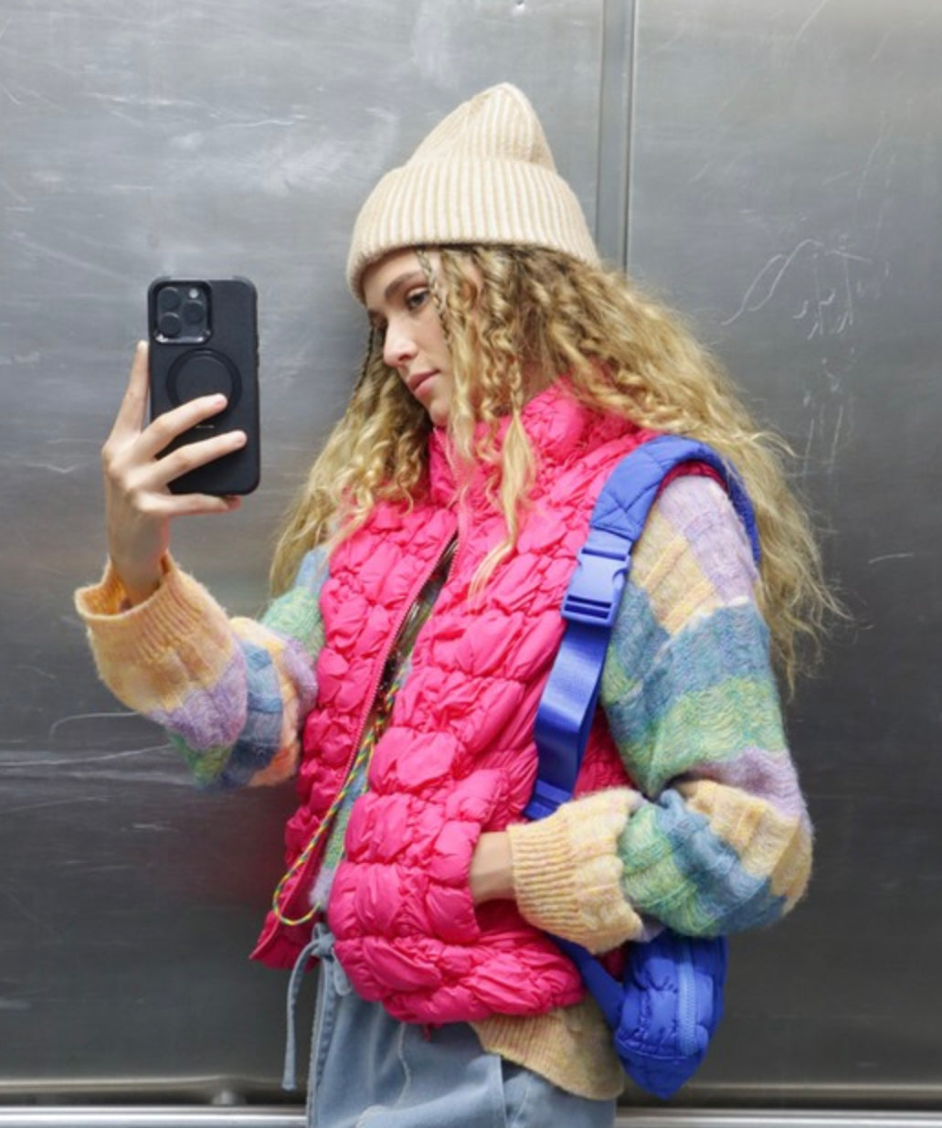 Bubble Quilted Puffer Vest