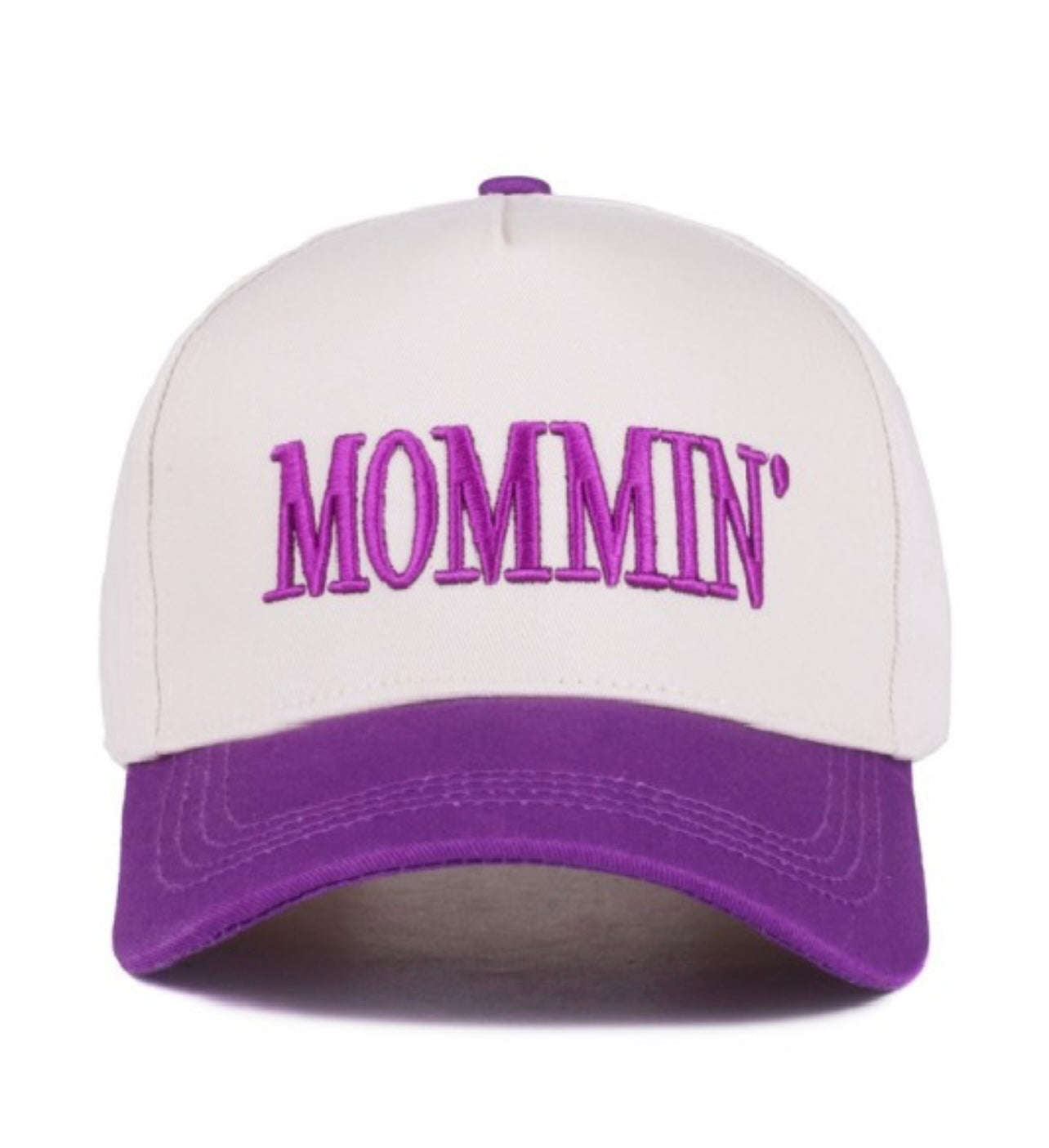 Mommin’ Two Tone Canvas Hat
