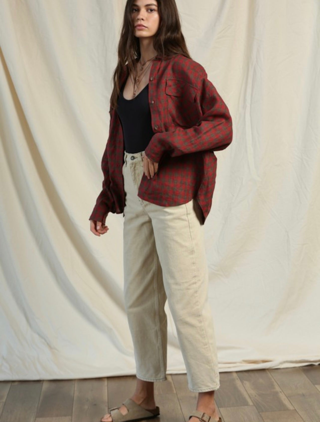 Oversized Pocket Flannel