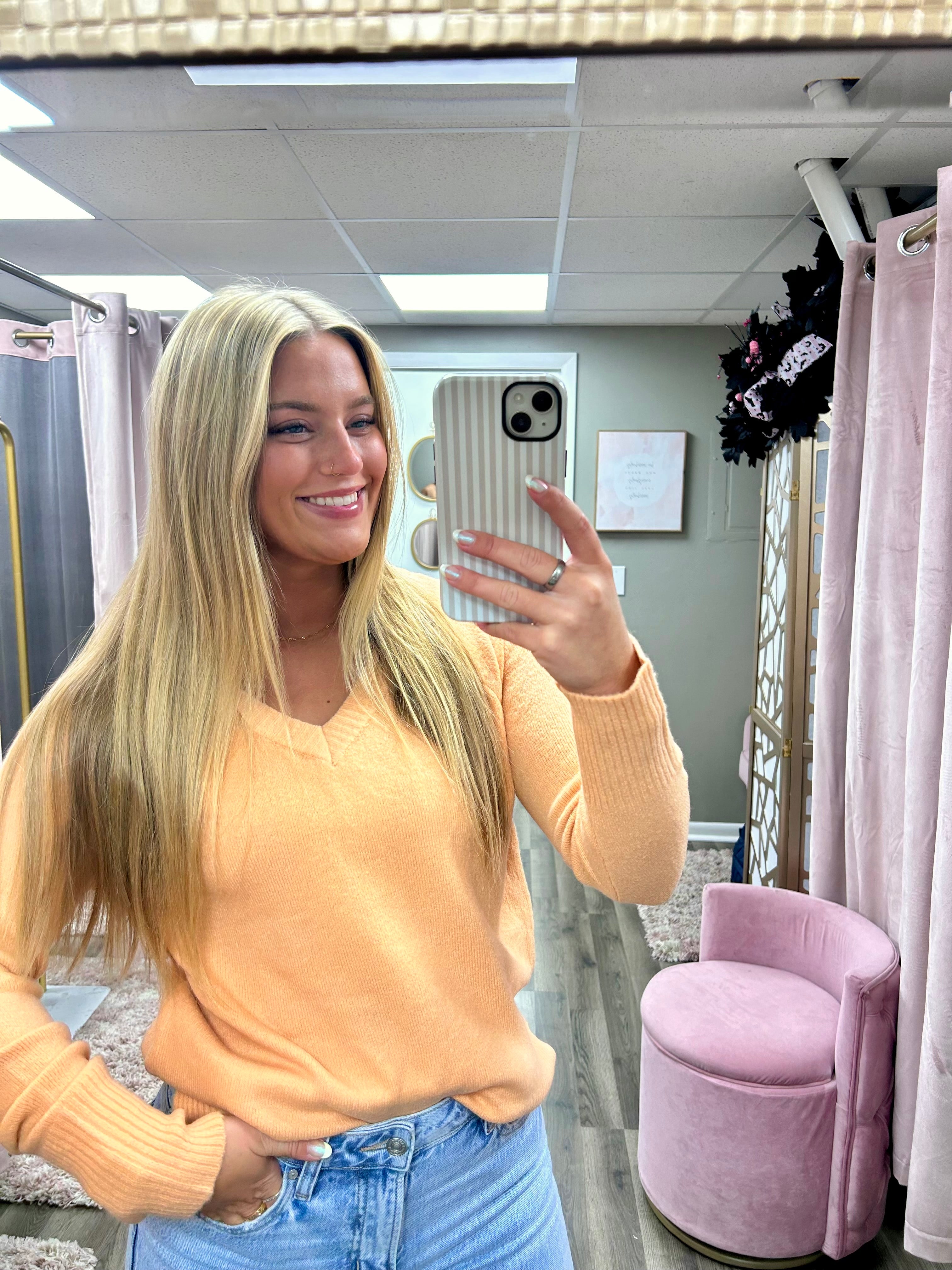 Classic V Neck Sweater