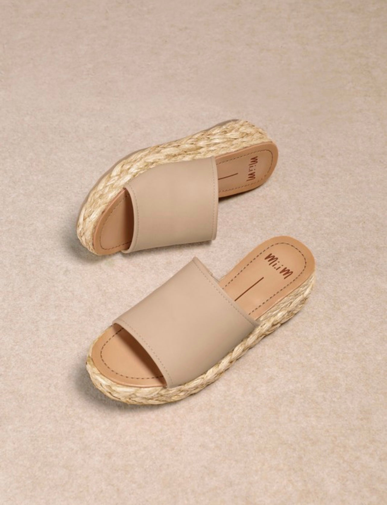 Open Toe Platform Wedge Sandal
