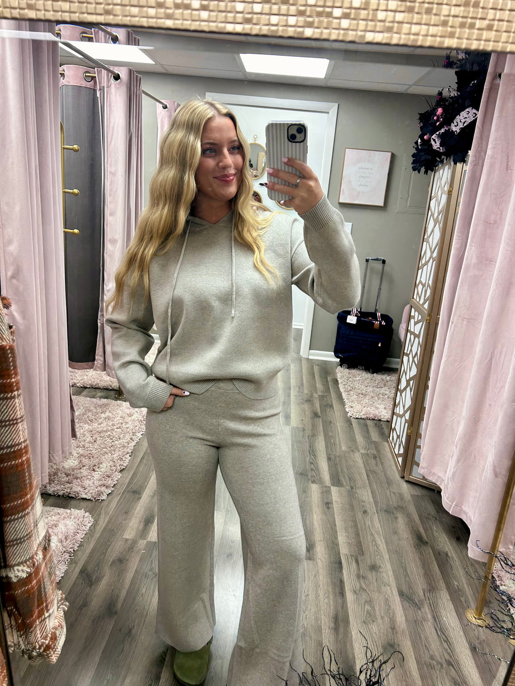 Cropped Sweater Pants