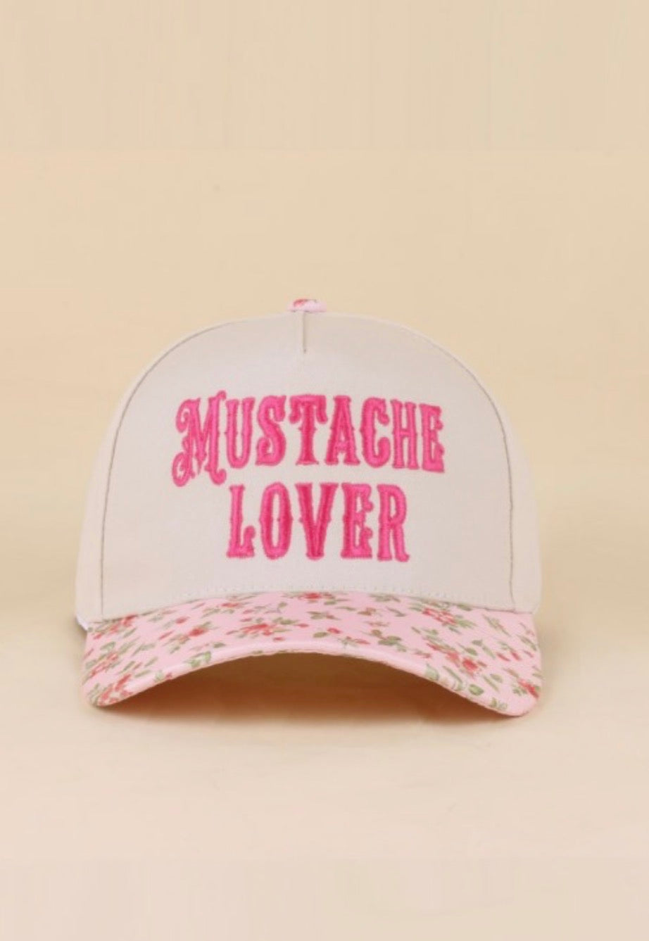 Mustache Lover Two Tone Hat