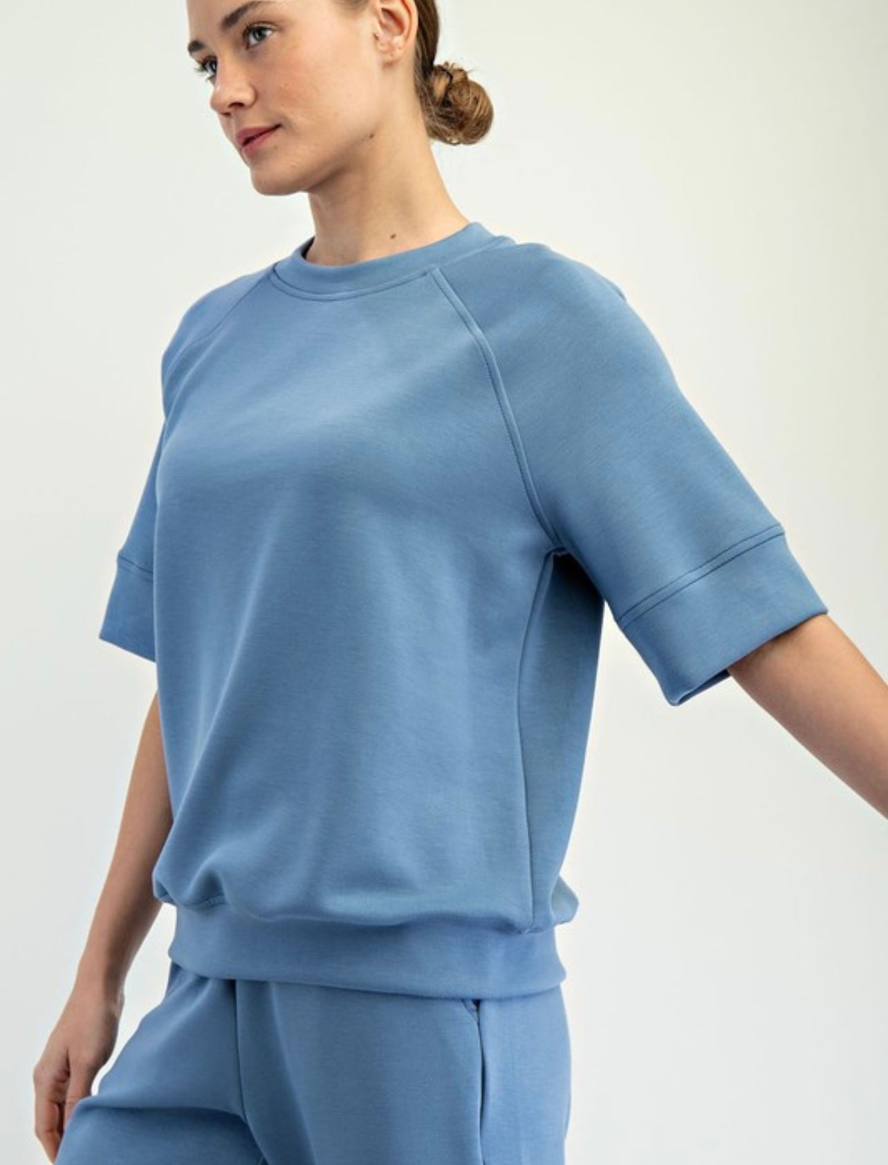 Scuba Oversized Sleeve Top