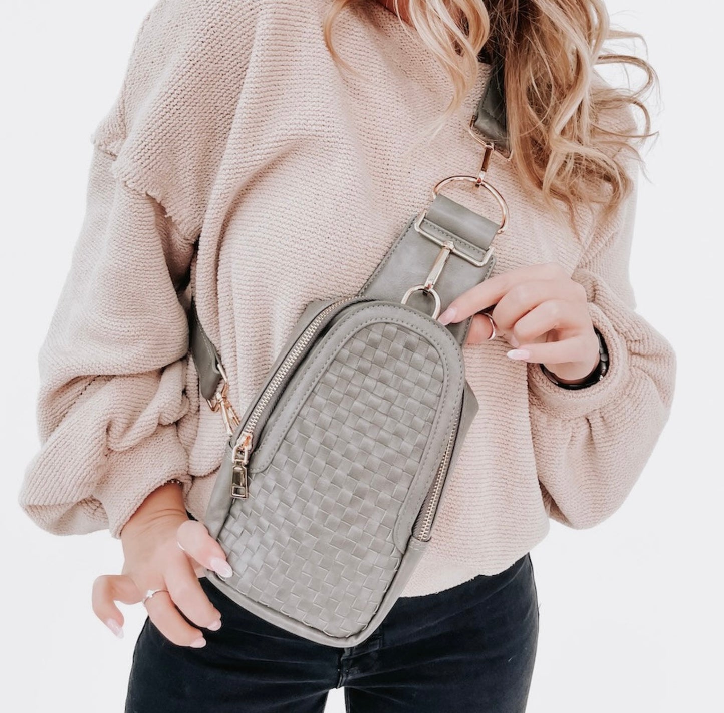 PS Waverly Woven Crossbody