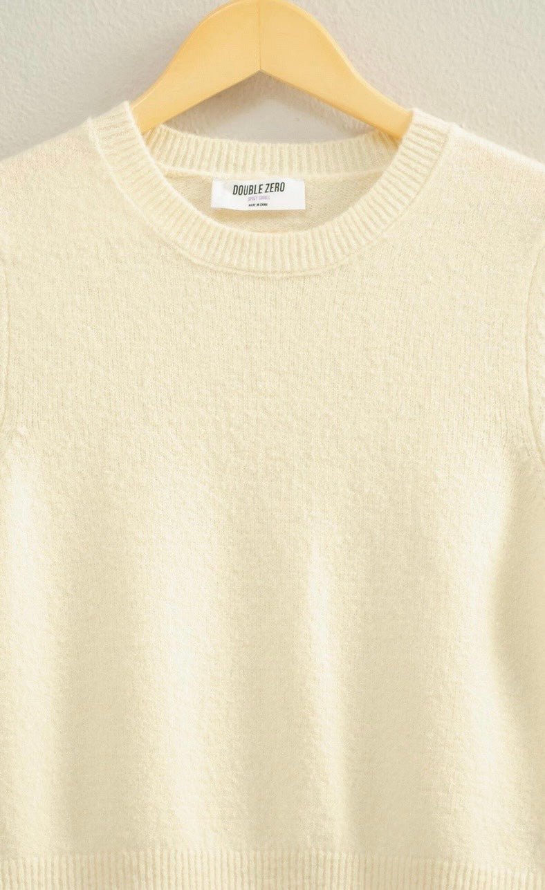 Short Sleeve Sweater Top