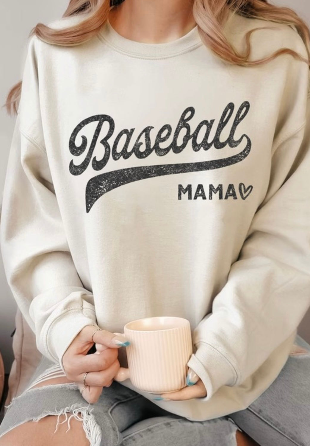 Baseball Mama Crewneck