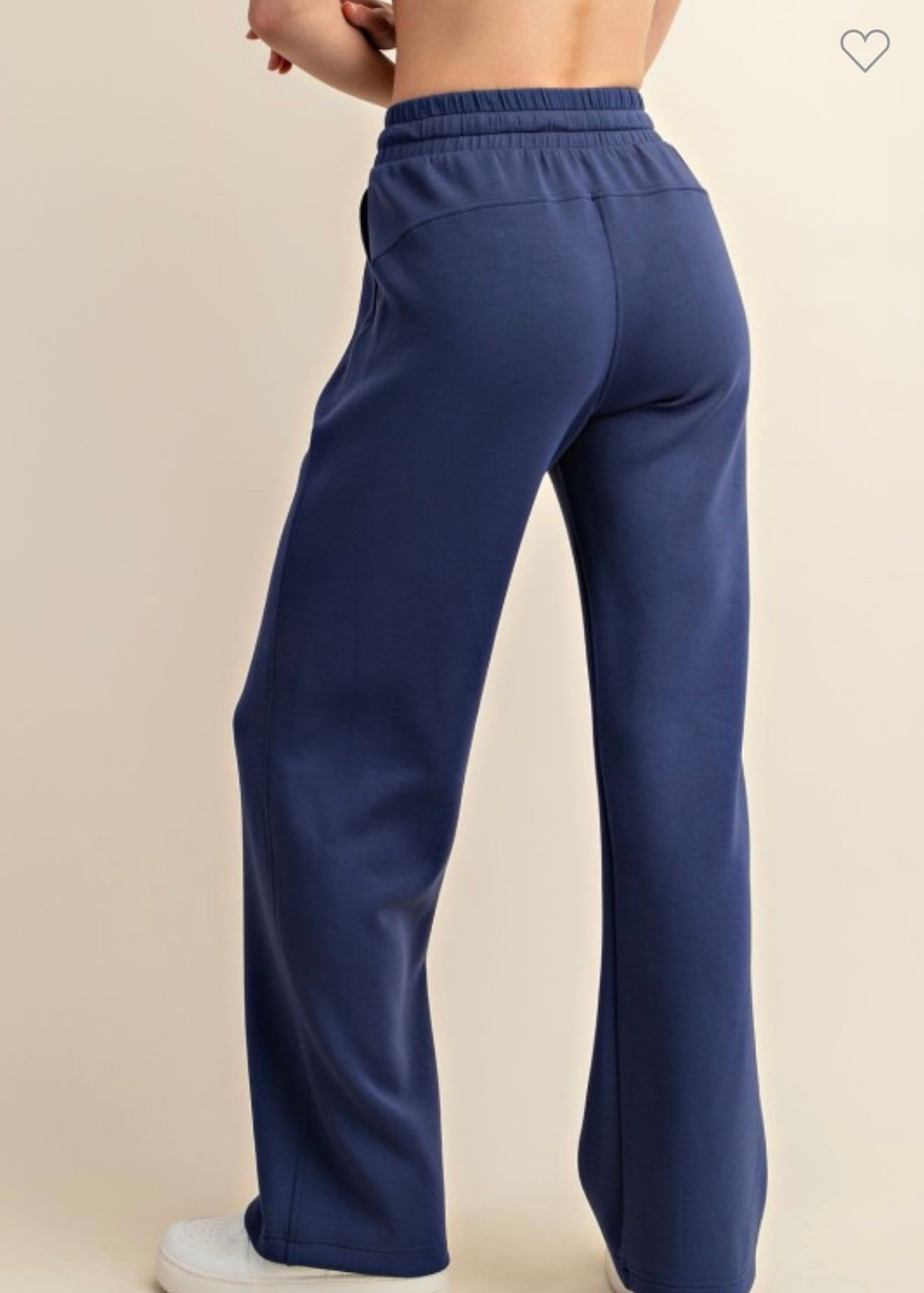 Poly Scuba Straight Pant