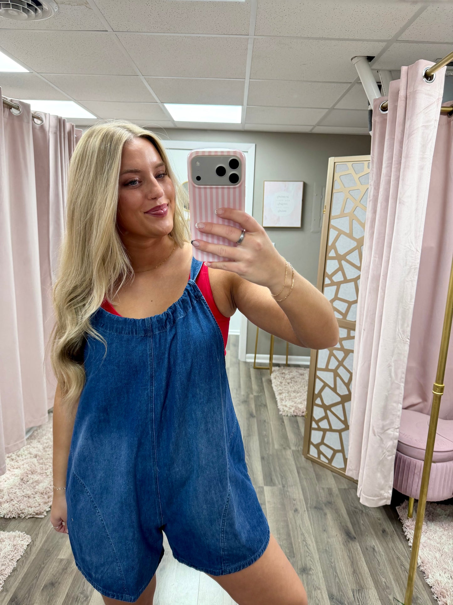 Freebird Tie Back Shortalls