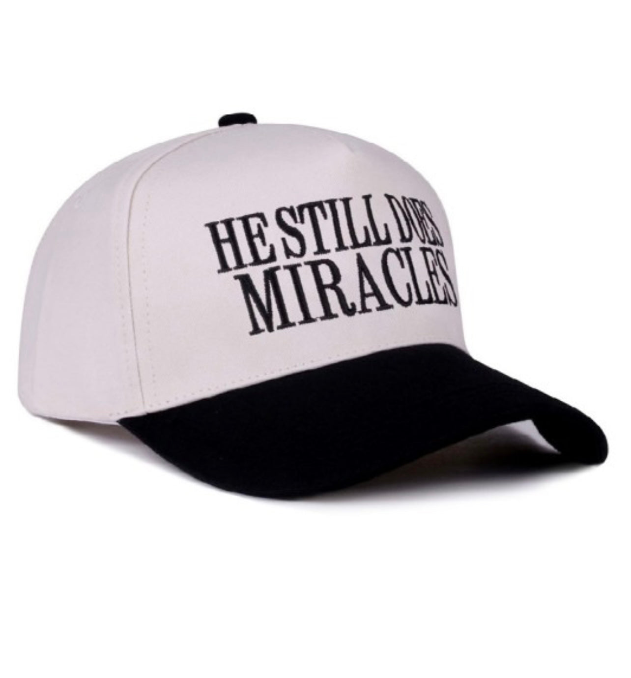 He Does Miracles Canvas Hat