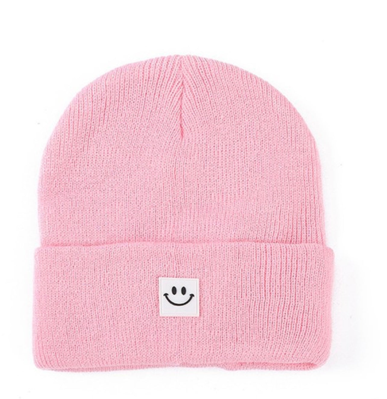 Smiley Patch Beanie