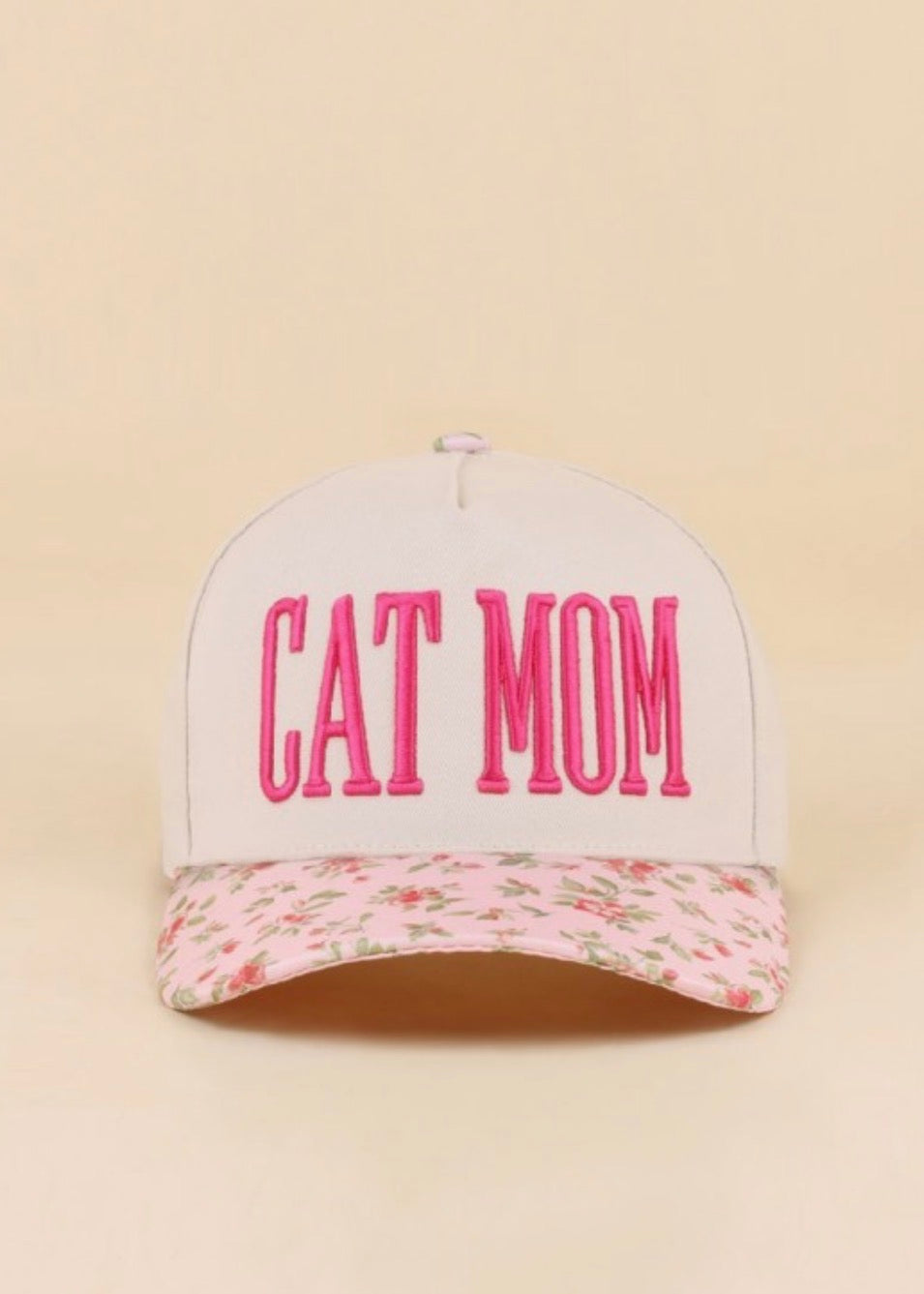 Cat Mom Two Tone Hat