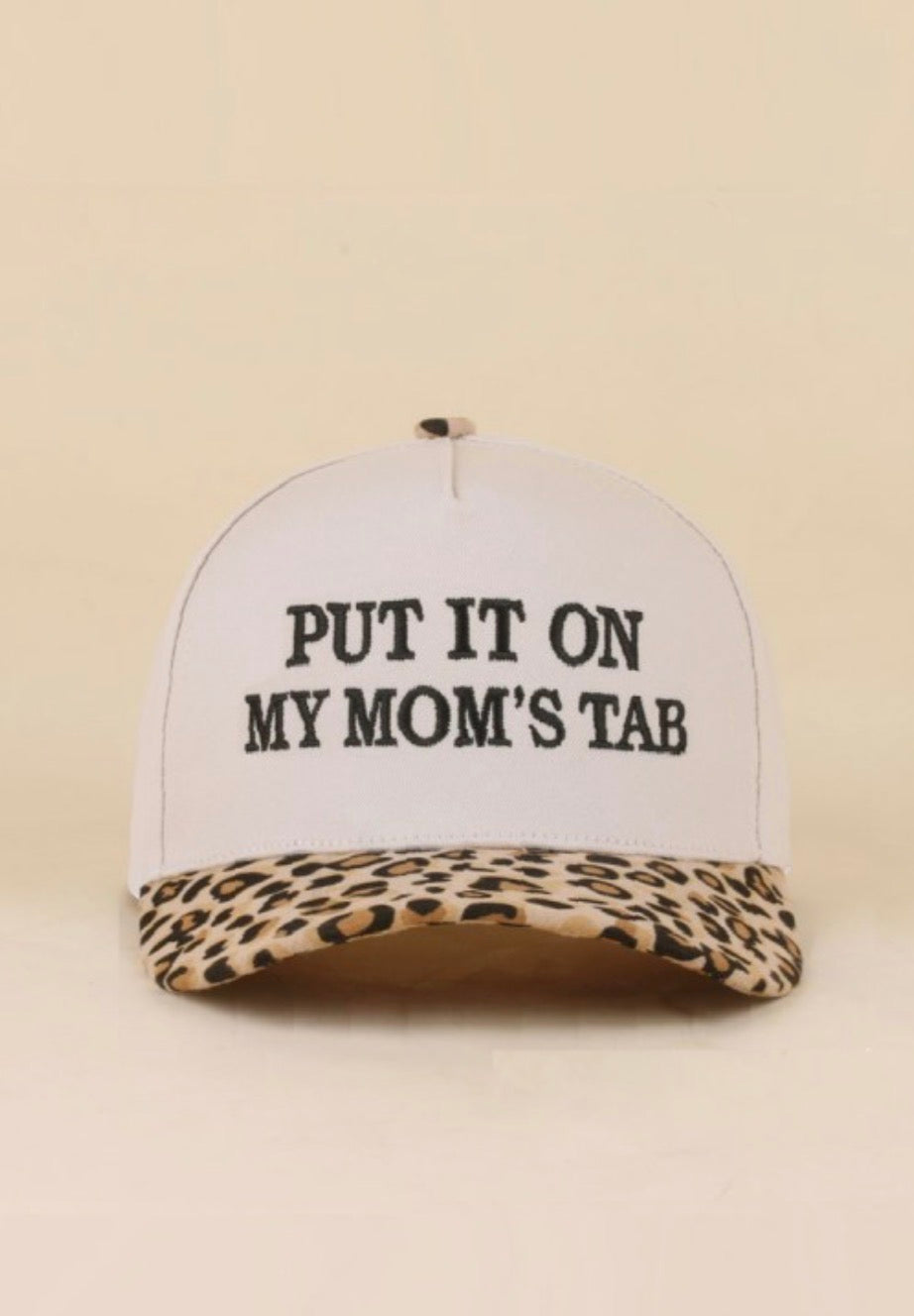Put It On My Moms Tab Two Tone Hat
