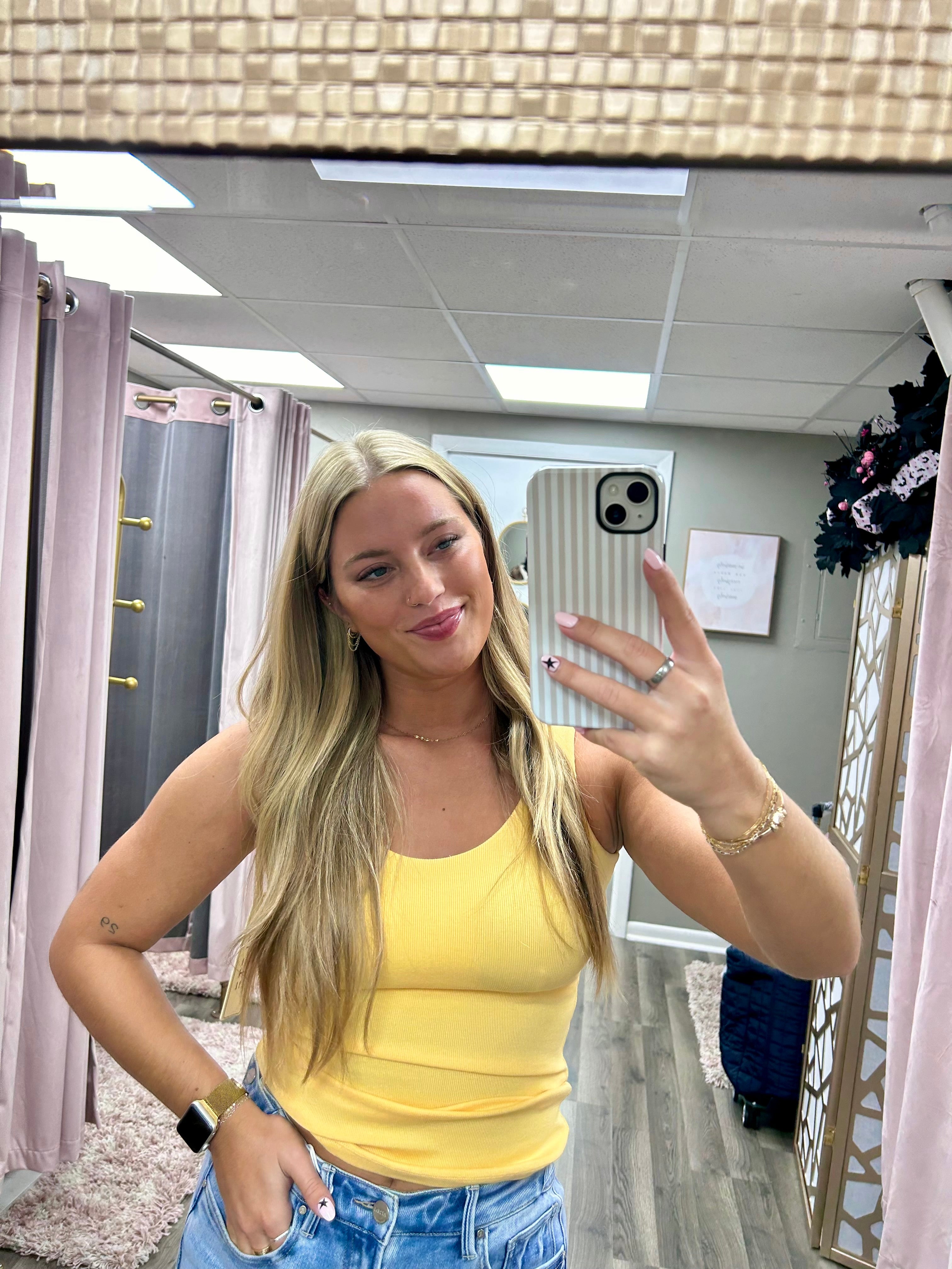 Built-in-Bra Fit Tank