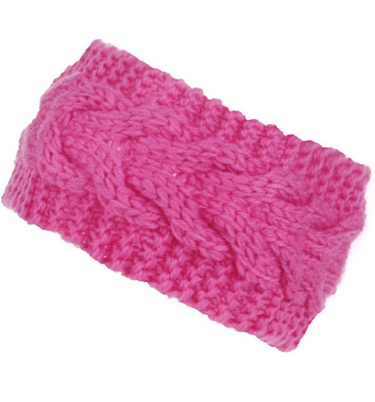 Crochet Knitted Headband Warmer