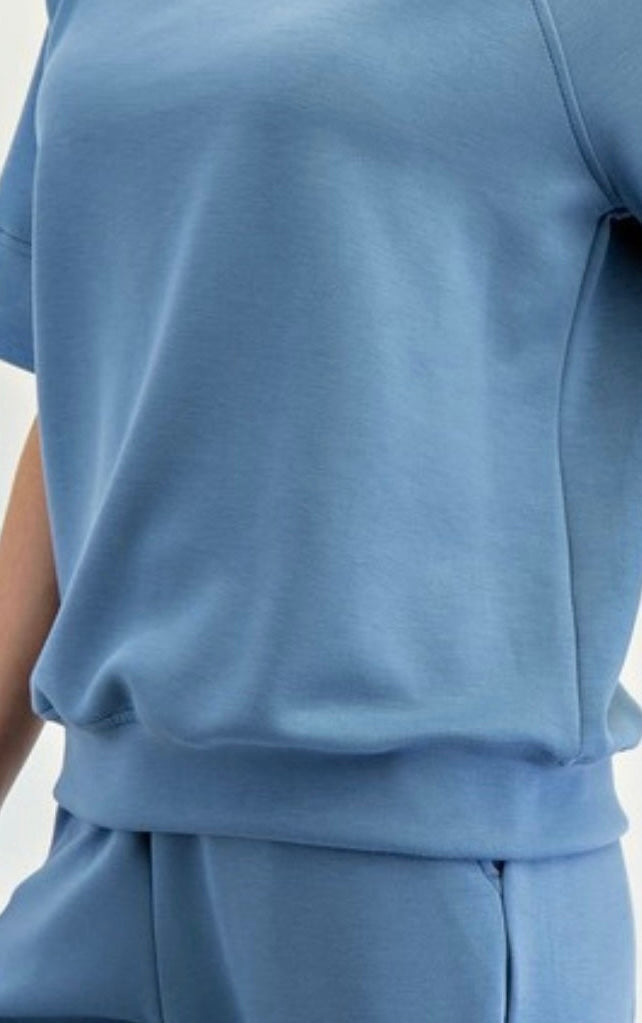 Plus Poly Span Quarter Zip