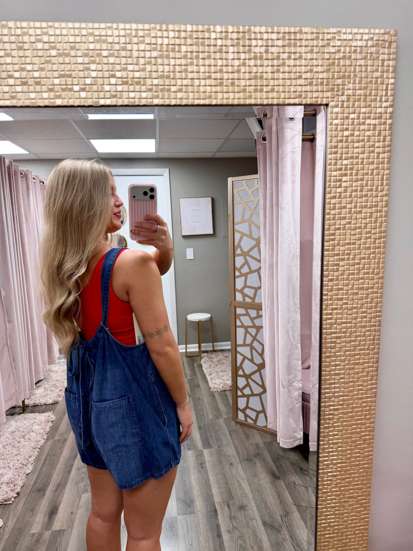 Freebird Tie Back Shortalls
