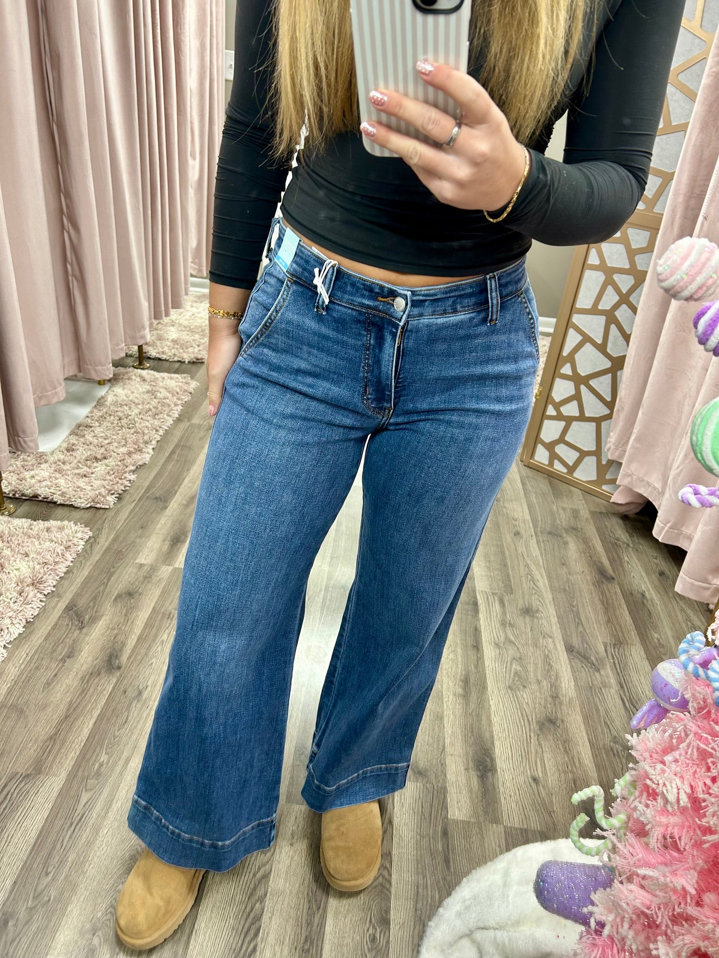 Judy Blue Retro Wide Trouser Jean