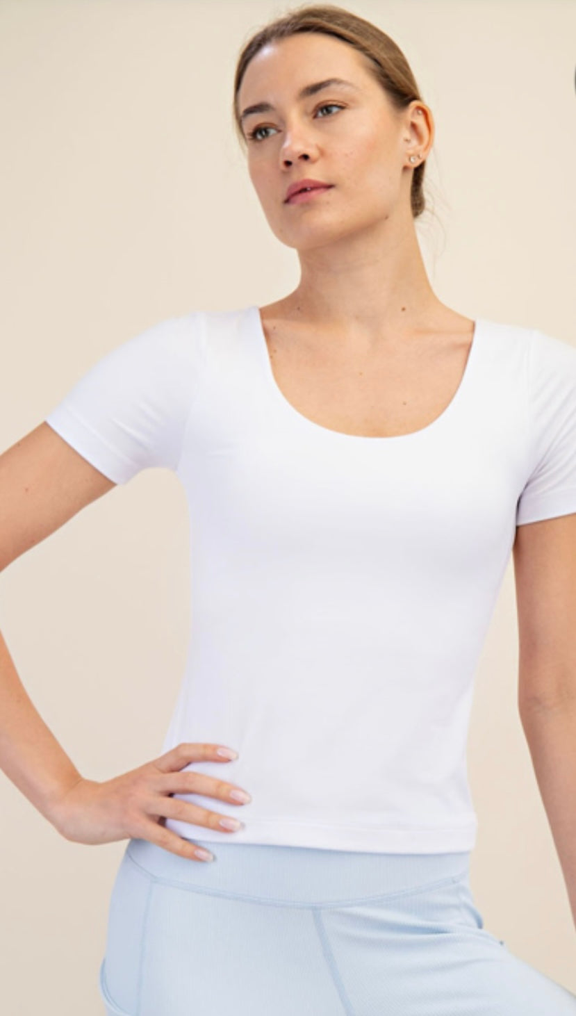 Butter Short Sleeve Top