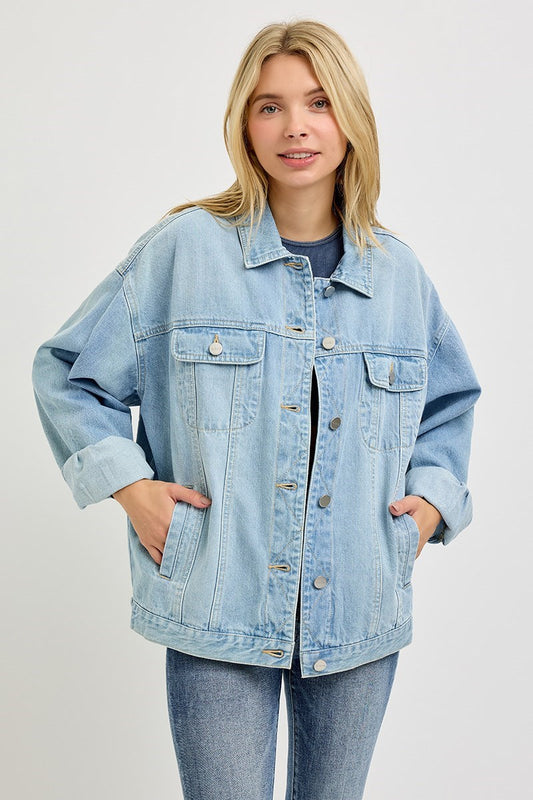 Risen Oversized Denim Jacket