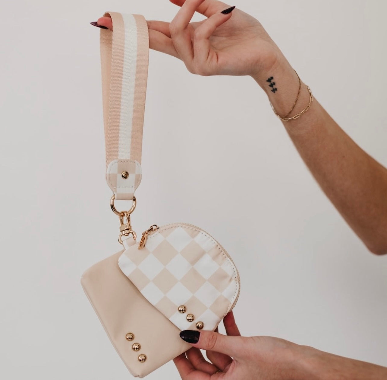 Dual Pouch Wristlet