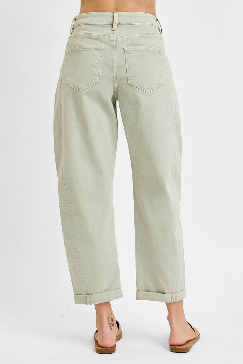 Risen Relaxed Barrel Cuffed Pant