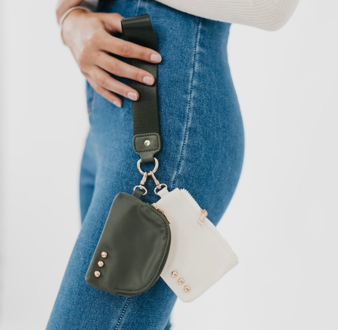 Dual Pouch Wristlet