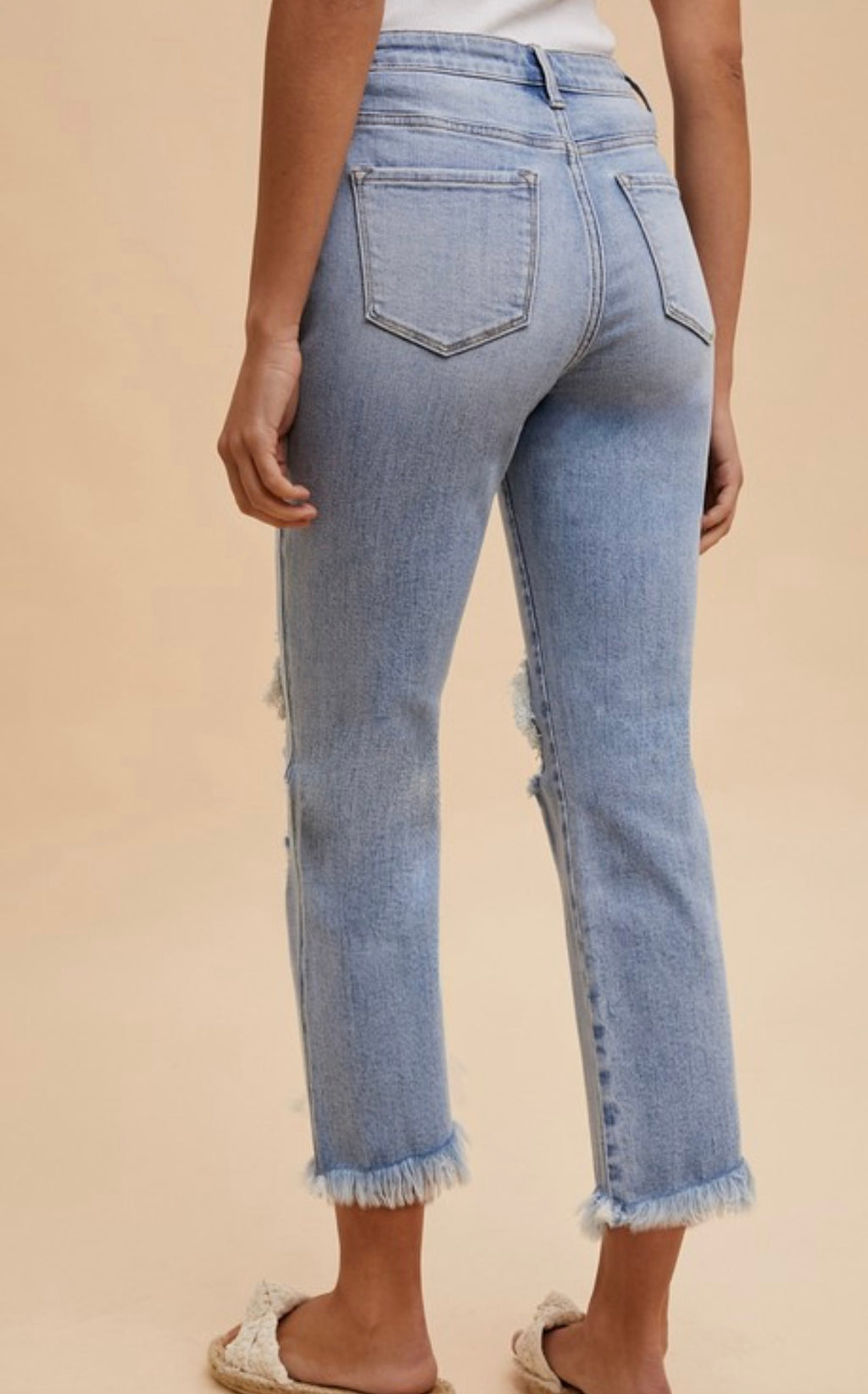 Comfort Stretch Distressed Jean