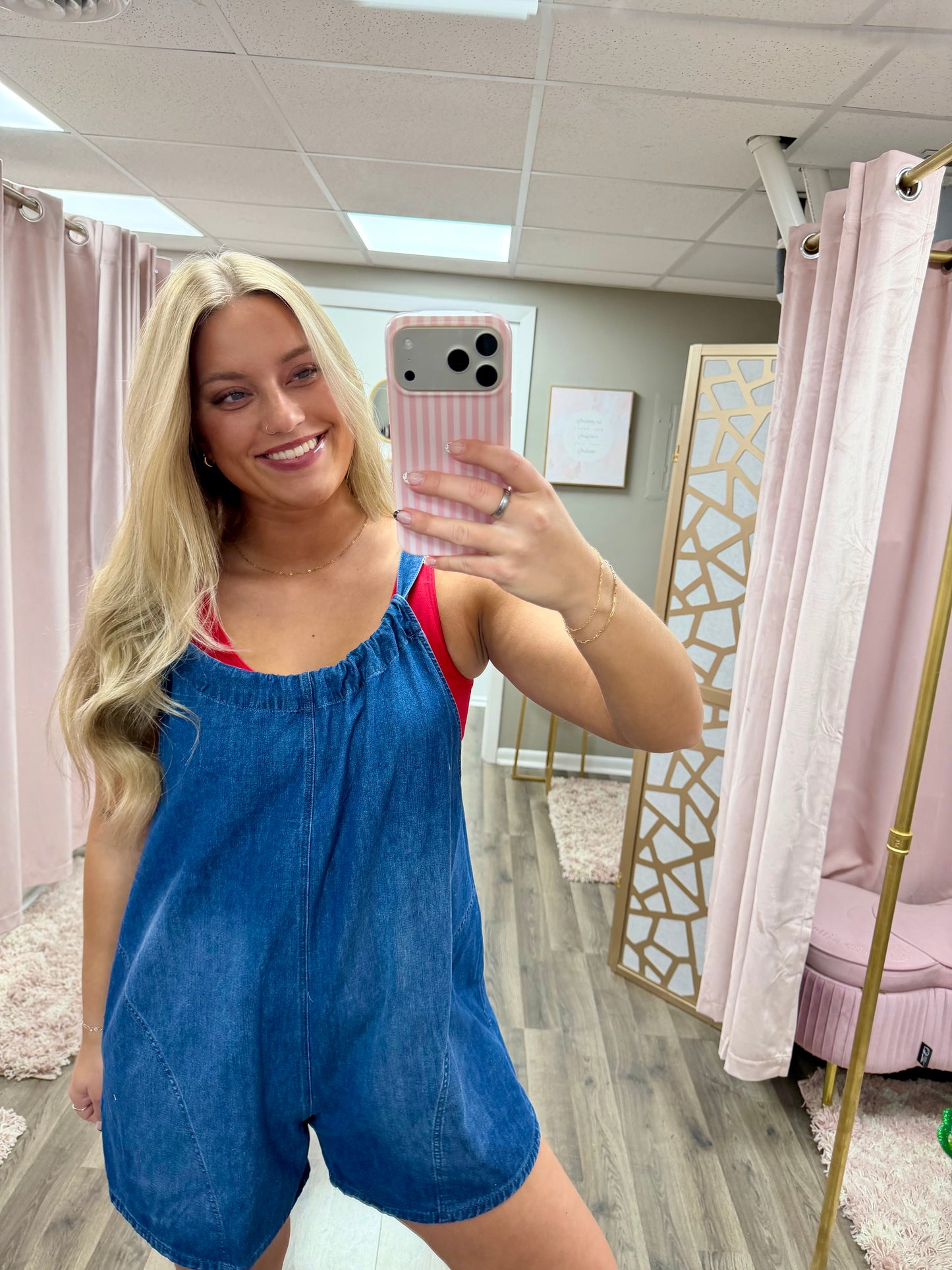 Freebird Tie Back Shortalls