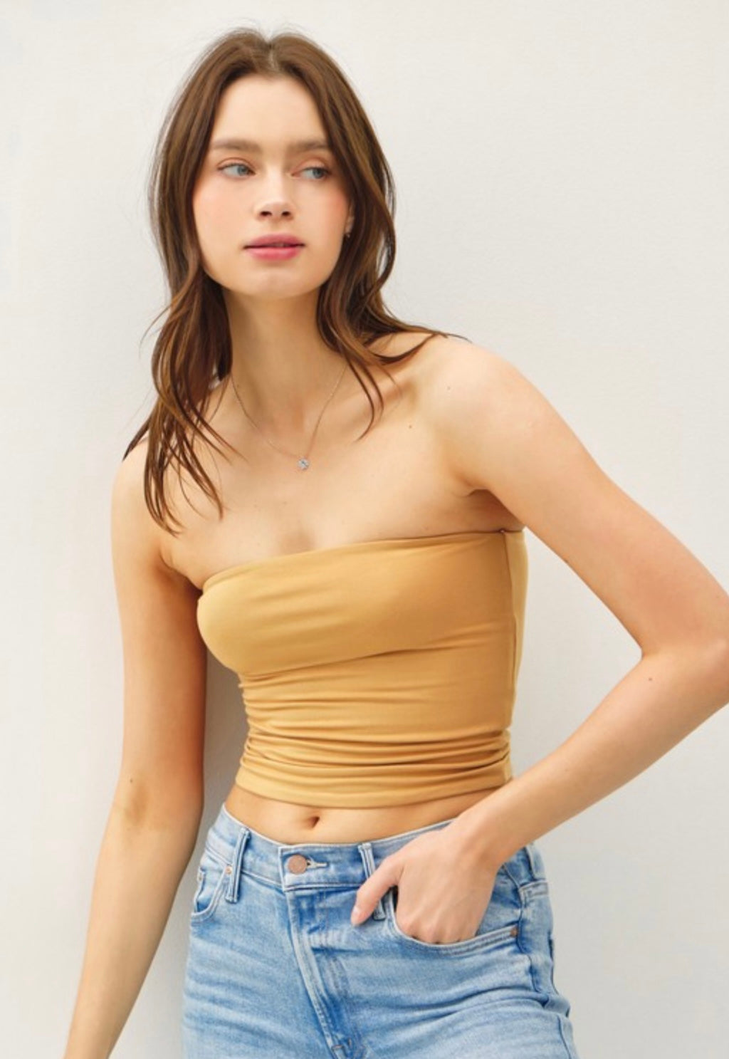 Basic Jersey Bandeau Top