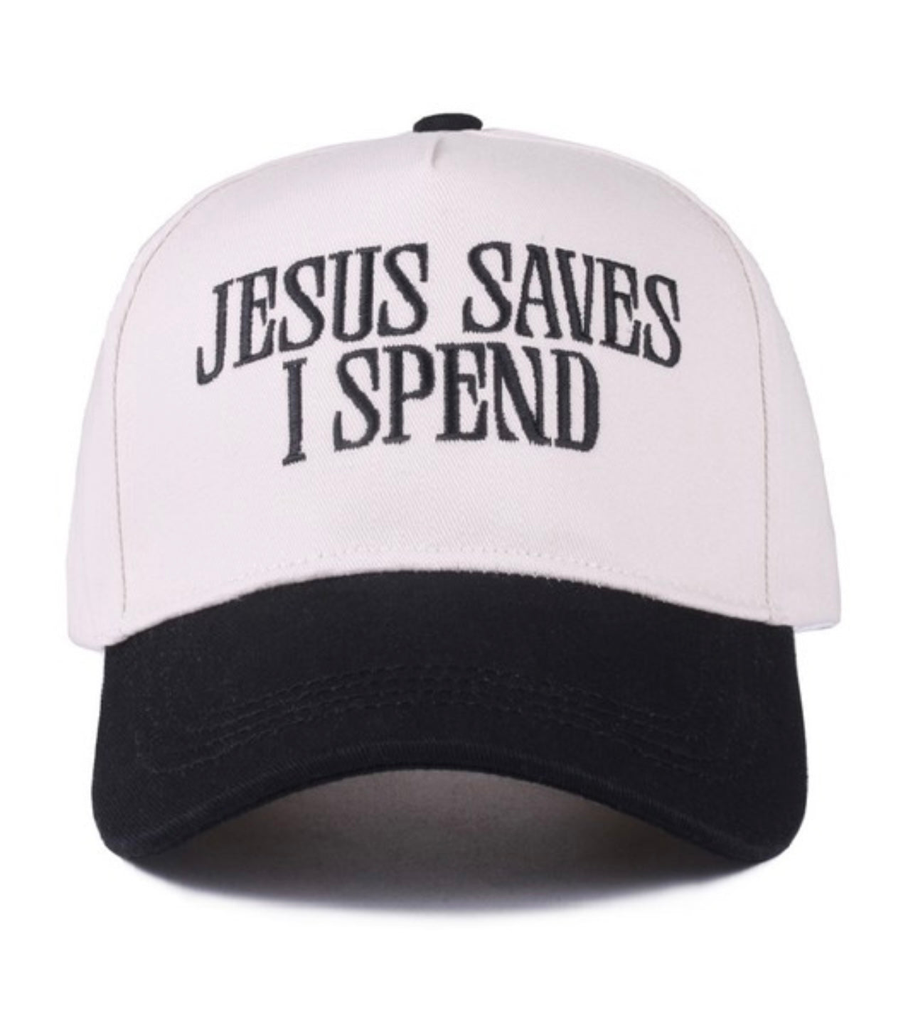 Jesus Saves I Spend Hat