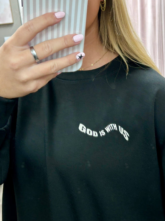 “God Is With Us” Ultra Comfy Sweatshirt