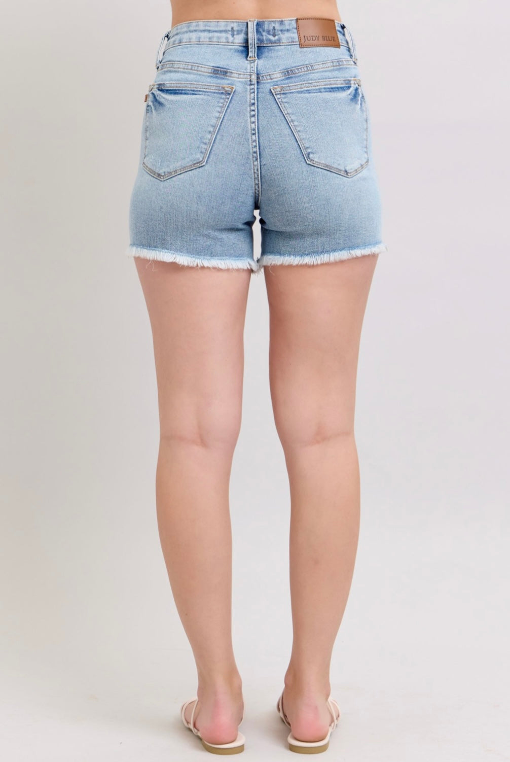 Judy Blue Fray Hem Short