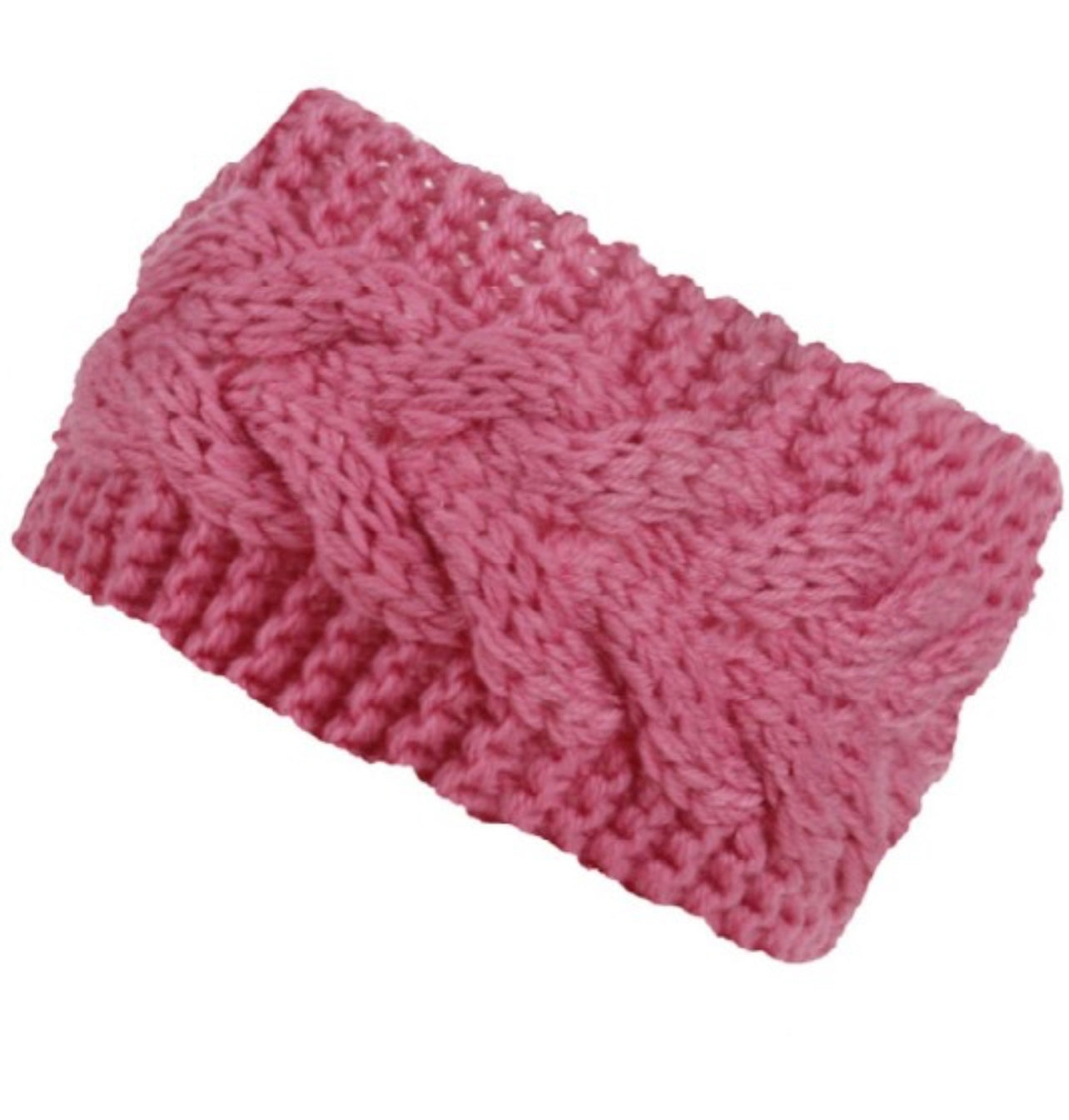 Crochet Knitted Headband Warmer