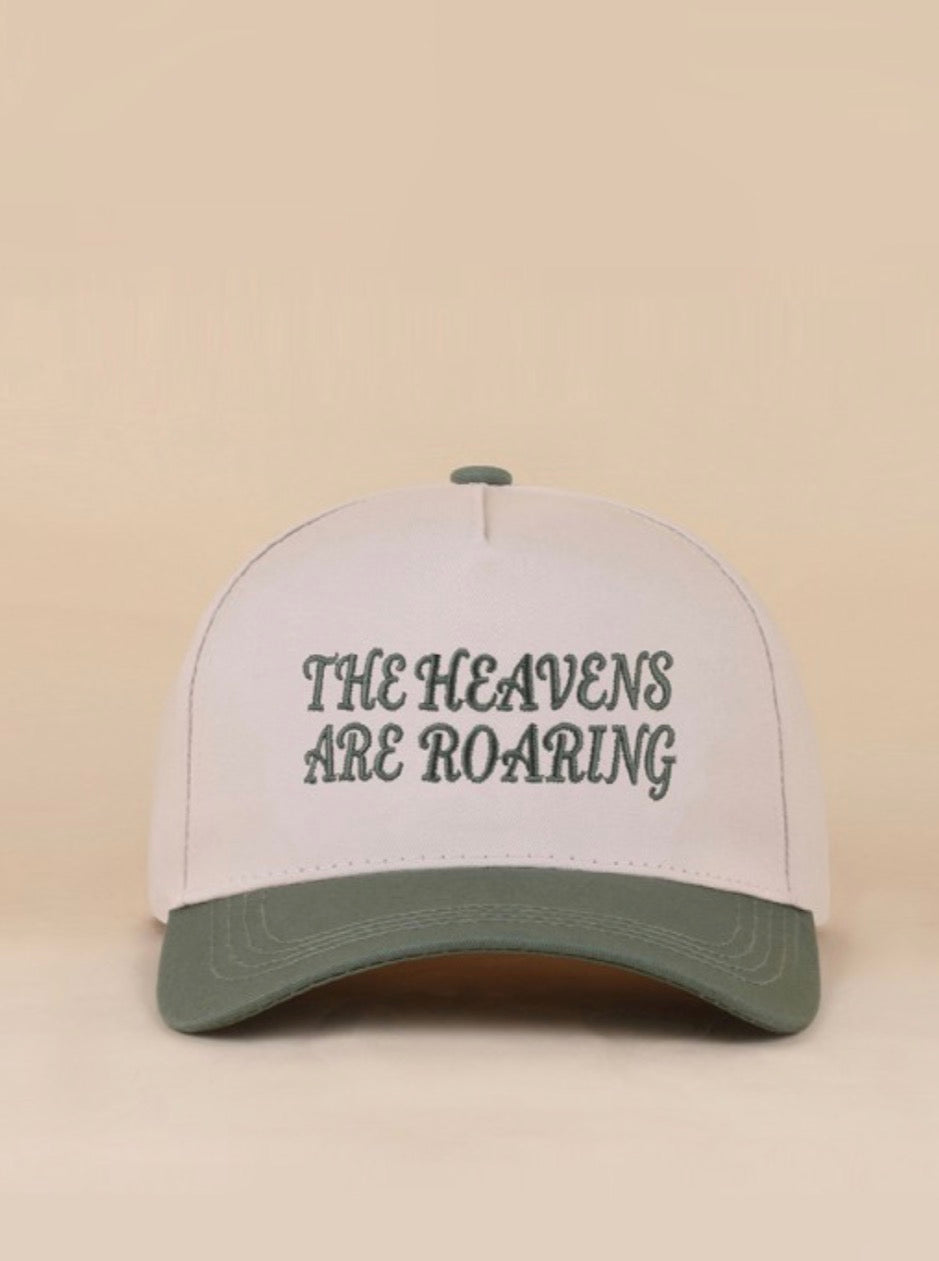 Heavens Are Roaring Two Tone Hat