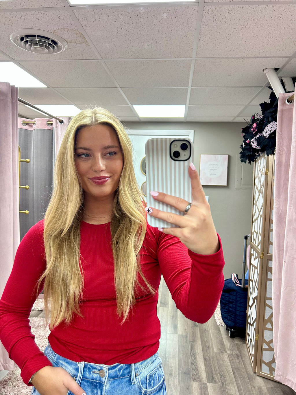 Comfort Ribbed Long Sleeve