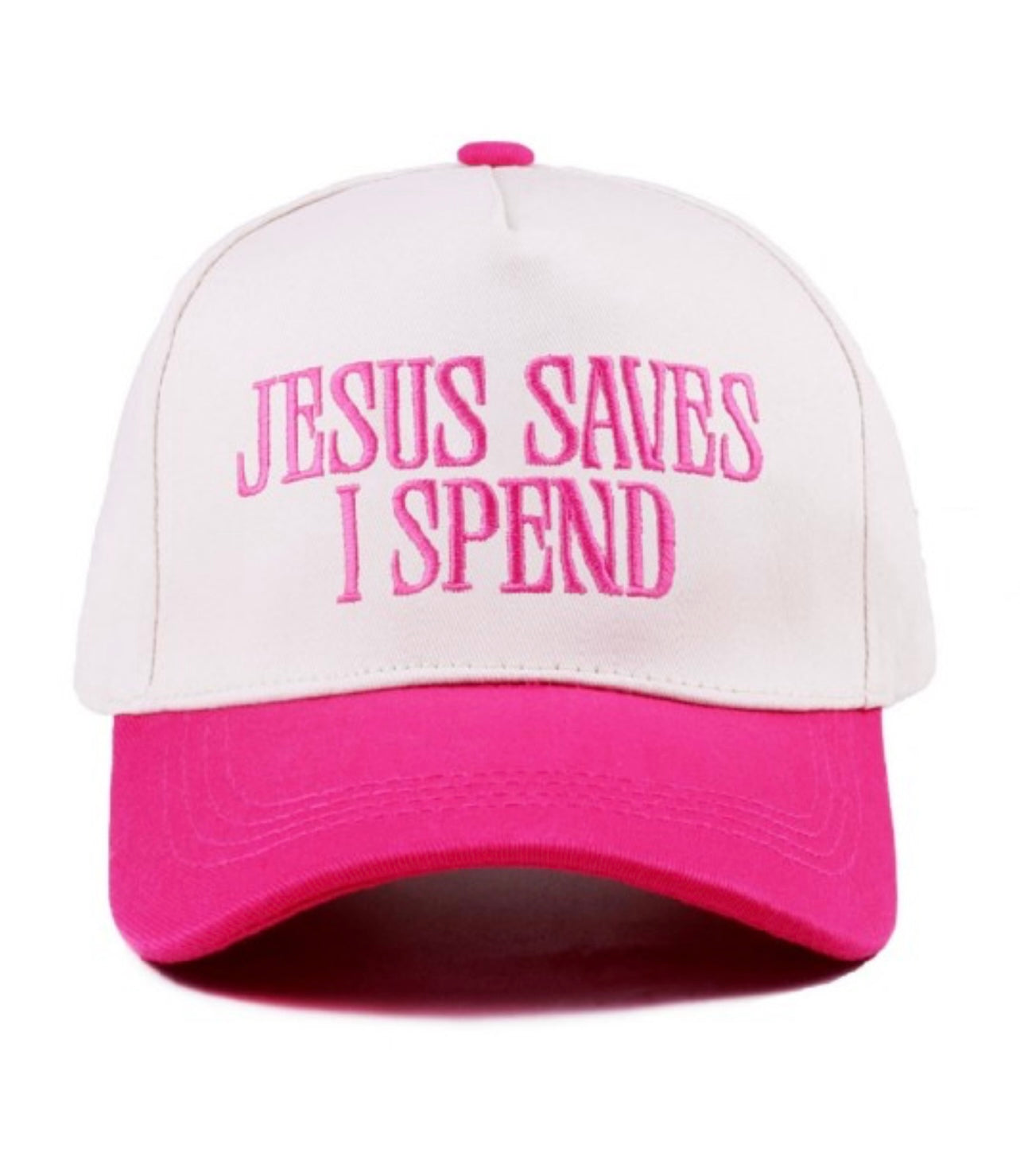 Jesus Saves I Spend Hat