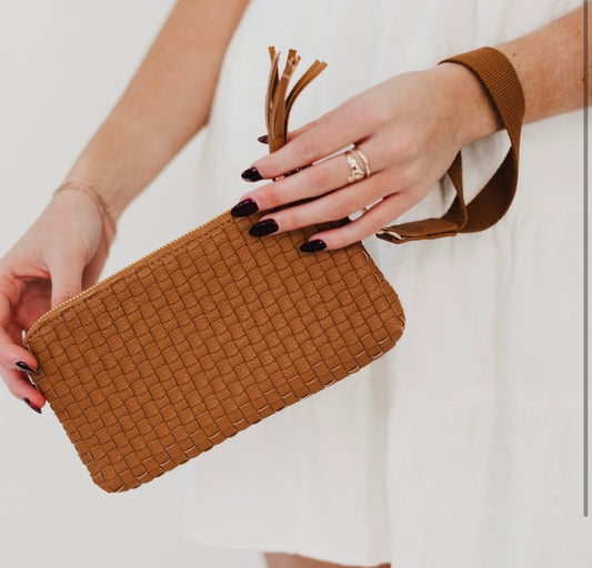 PS Woven Clutch Wristlet