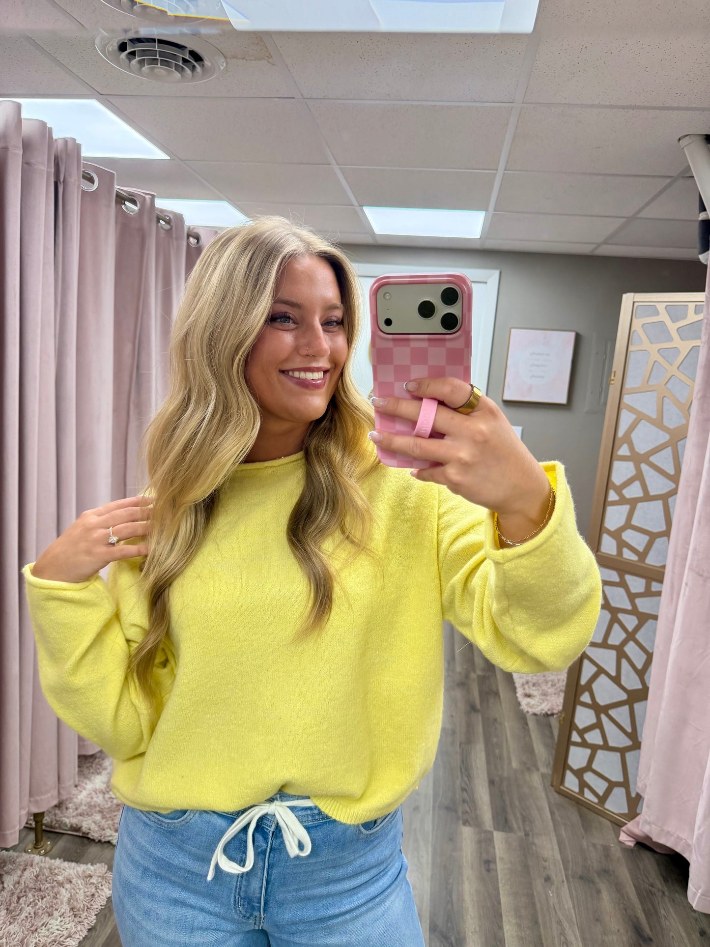Rolled Neck Pullover Top