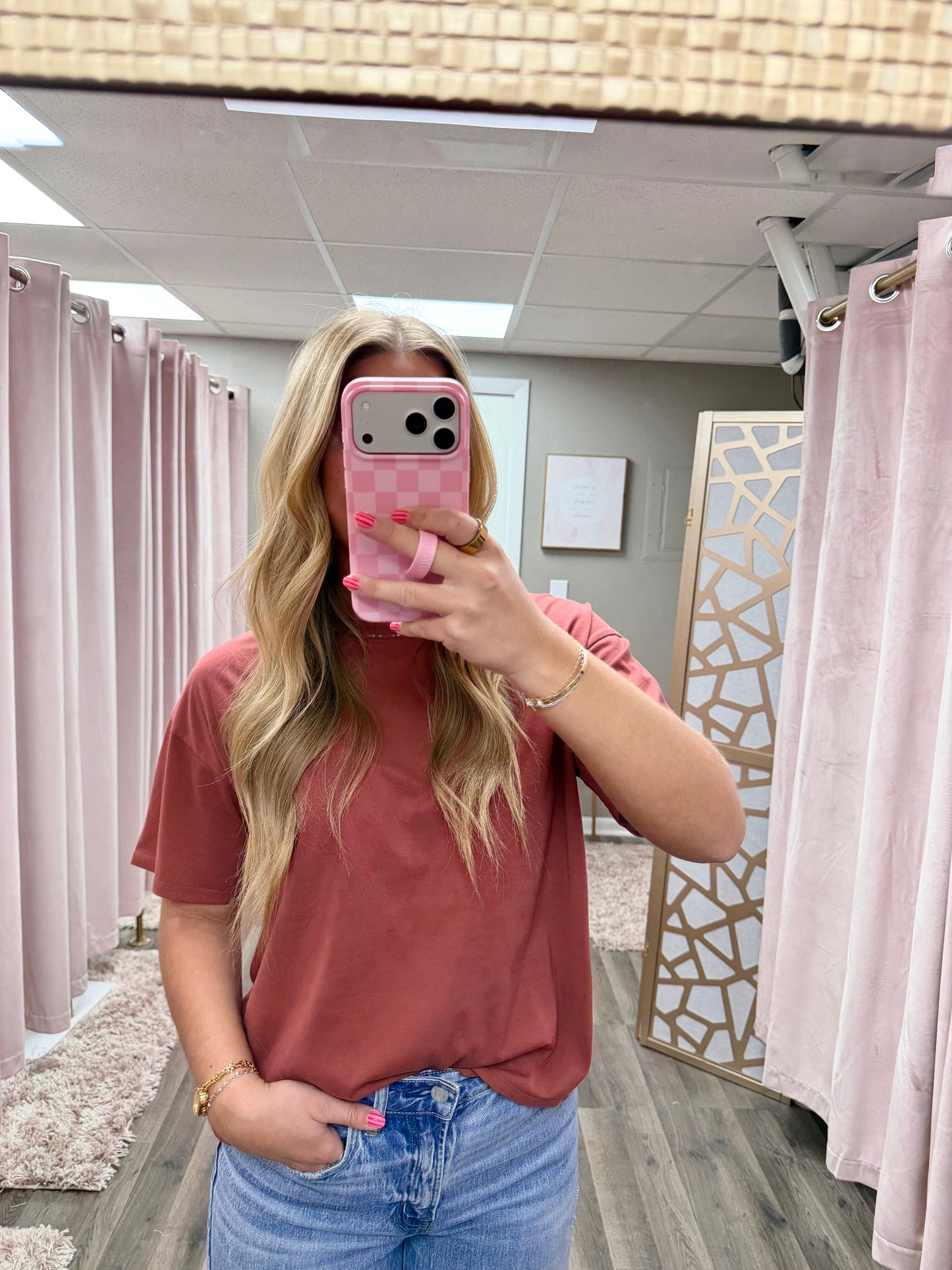 Cotton Jersey Oversized Tee