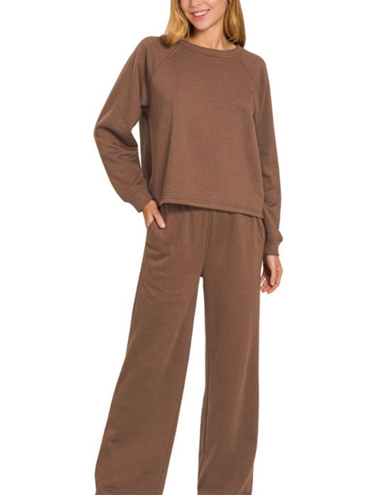 Fleece Pullover & Sweatpant Set