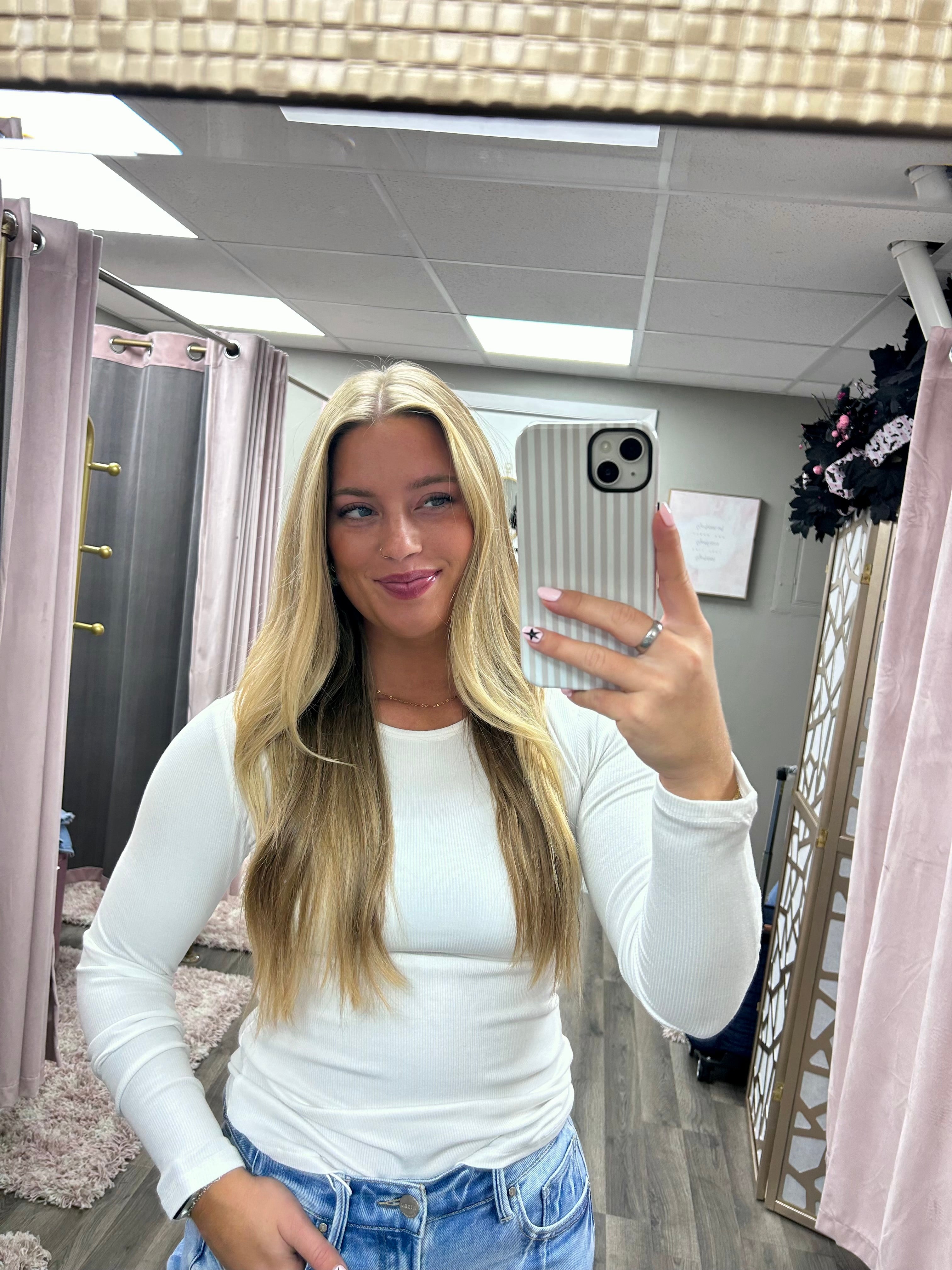 Comfort Ribbed Long Sleeve