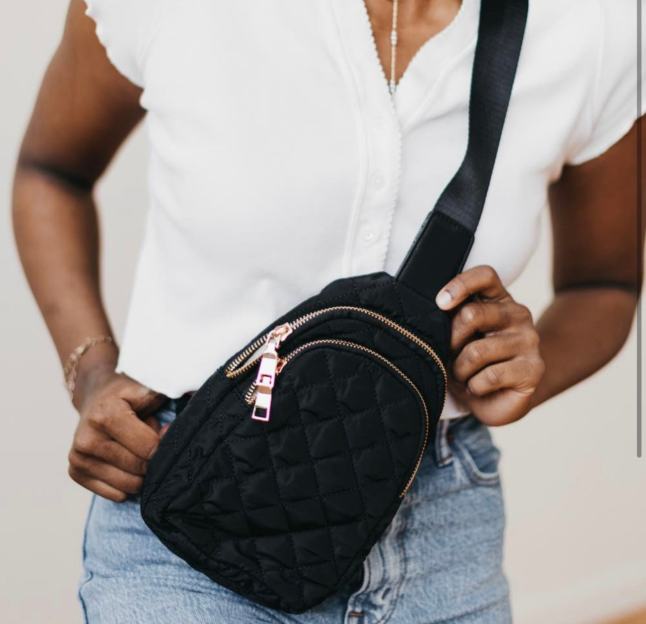 PS Puffer Sling Bag