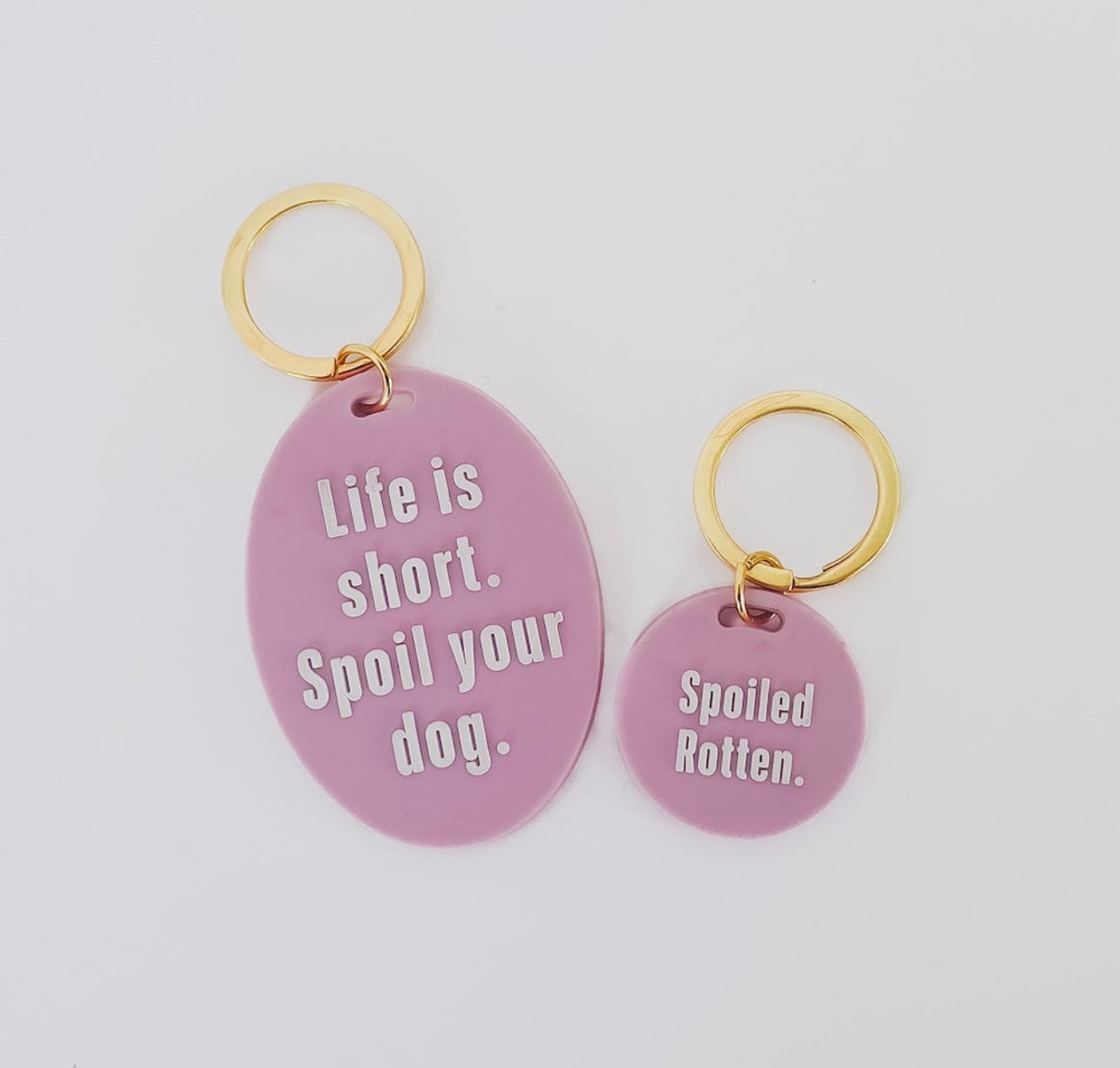 Pet Tag & Keychain Set