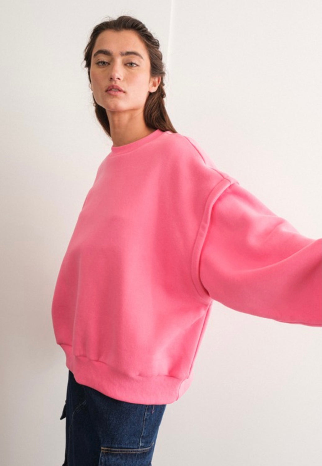 Oversized Mockneck Top