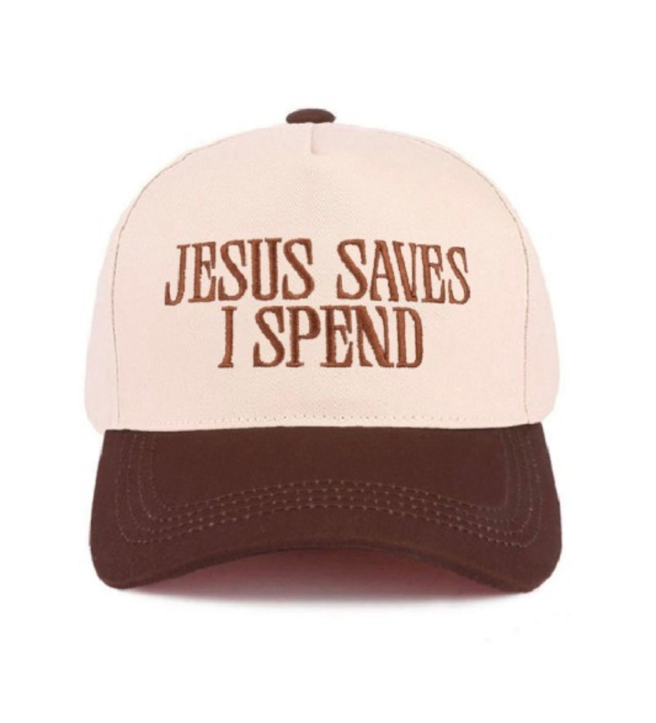 Jesus Saves I Spend Hat