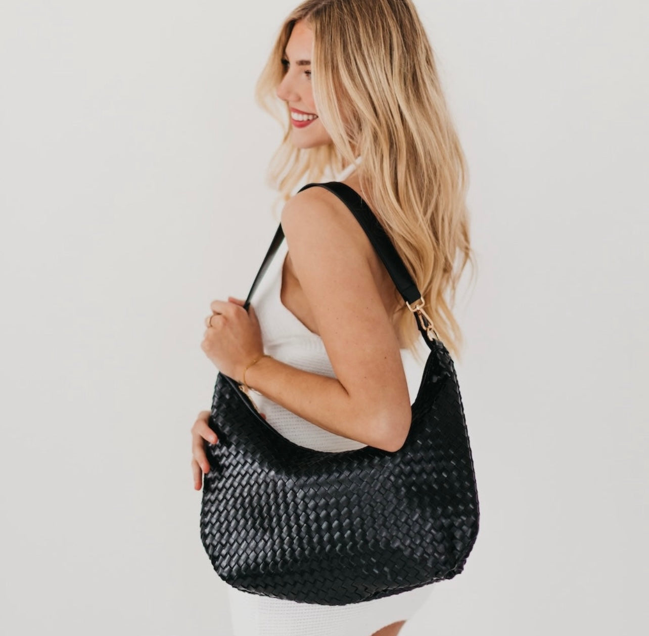 PS Slouchy Woven Bag