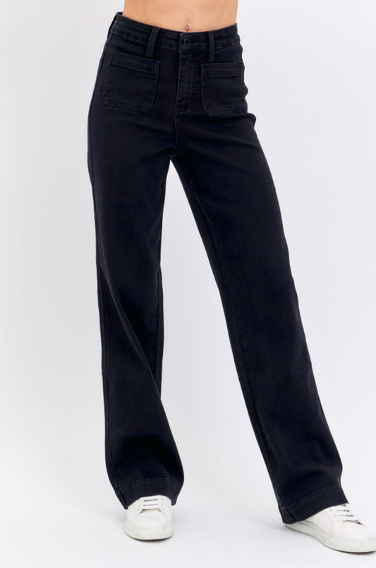 Judy Blue Pocket Straight Jean