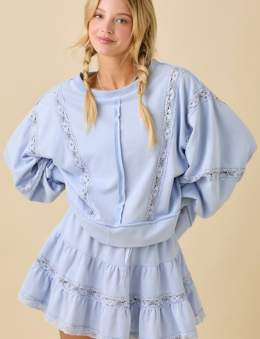 Oversized Long Sleeve Top